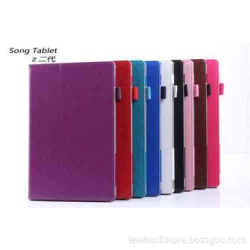 Book Style Tablet Protective Case for Sony Tablet Z2, Crazy